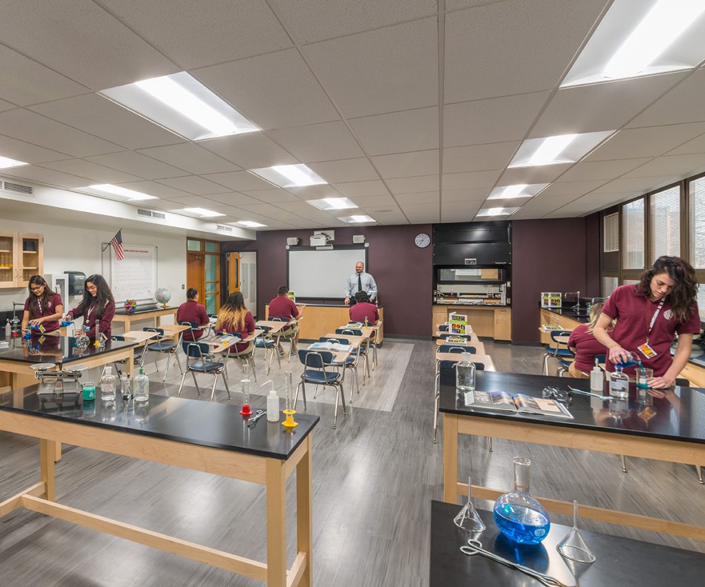 SD201 High School Science Labs Vision Construction & Consulting